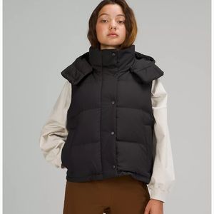 Lululemon Wunder Cropped Puffer Vest